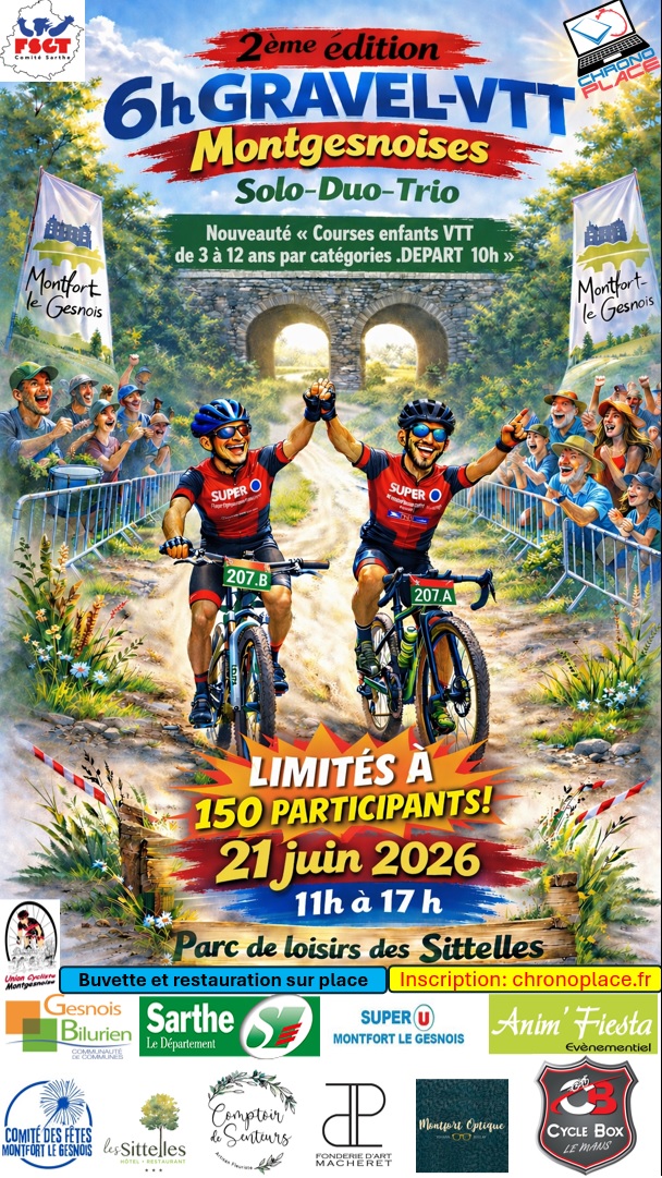Flyer 6h Gravel-VTT Montgesnoises